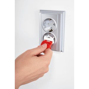 Produktbild für Steckdosenschutz reer 29010, Kindersicherung, weiß