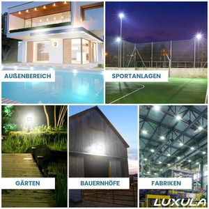 Produktbild für LED-Außenstrahler Luxula LX400213, IP65 wasserdicht
