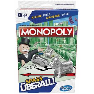 Brettspiel Hasbro F8256, Monopoly Kompakt