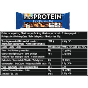 Produktbild für Proteinriegel BE-KIND Probierpaket, 8 Riegel