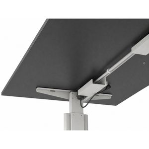 Produktbild für Schreibtisch Kerkmann Move 1 advance, anthrazit / weiß