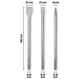 Produktbild für Meißel Einhell 190110, SDS-Max