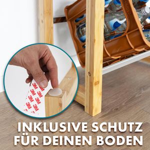 Produktbild für Getränkekistenregal Karat Flash, für 3 Kisten