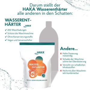 Produktbild für Wasserenthärter HAKA für die Waschmaschine, Pulver
