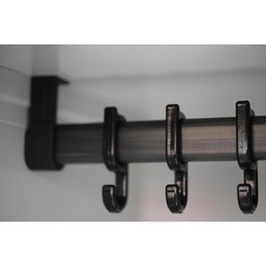 Produktbild für Spind Lüllmann 523228, anthrazit
