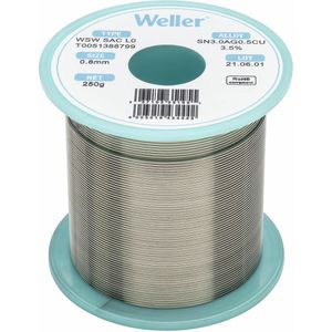 Lötzinn Weller T0051388799, Flussmittel, bleifrei