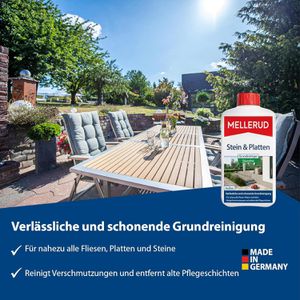 Produktbild für Steinreiniger Mellerud Stein + Platten Grundreiniger säurefrei