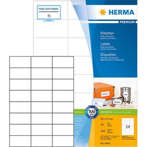 Universaletiketten Herma 4464 Premium, weiß