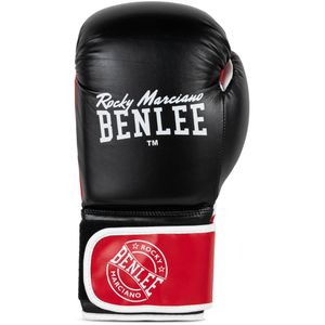 Produktbild für Boxhandschuhe BENLEE Carlos, schwarz/rot/weiß, für Erwachsene