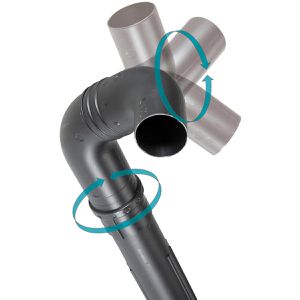 Produktbild für Gebläsedüse Makita 191B03-8, Dachrinnen-Reinigungsset