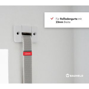 Produktbild für Rollladen-Gurtführung Bauheld Lochabstand 40 mm