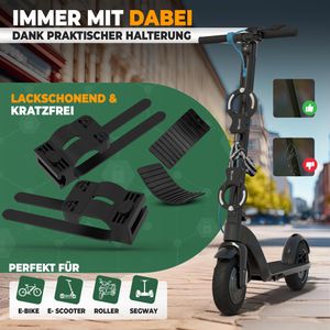 Produktbild für Fahrradschloss Mivelo CLAVIS-SWR-KS90-09