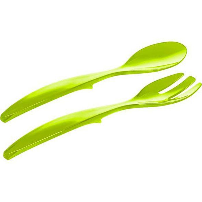 Emsa Salatbesteck Vienna 507178, Set 2-teilig, Kunststoff hellgrün, 30cm – Böttcher AG