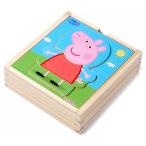 Motorikspielzeug Eichhorn Peppa Pig Umziehpuzzle