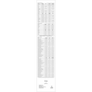 Produktbild für Streifenkalender Alpha 163301, Großdruck Streifenplaner XXL