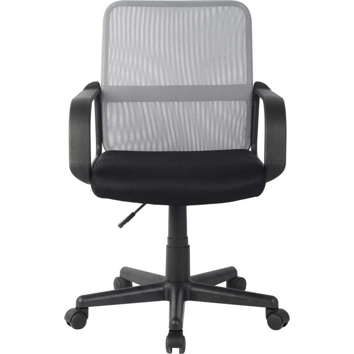 Böttcher-AG Bürostuhl HLC-1278-2/2104, schwarz/grau, Netz, belastbar ...