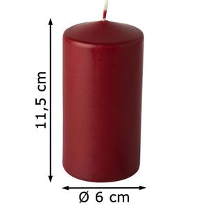 Produktbild für Kerzen Papstar 17993, Stumpenkerzen