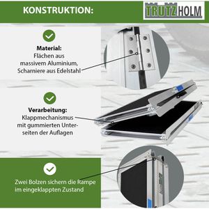 Produktbild für Auffahrrampe Trutzholm 37893, Rollstuhl-Rampe