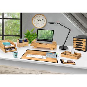 Produktbild für Schreibunterlage cep 1008005301, schwarz/bambus