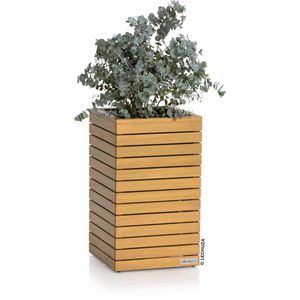 Produktbild für Übertopf Lechuza PALO 35 high, braun, 35 x 59 x 35 cm