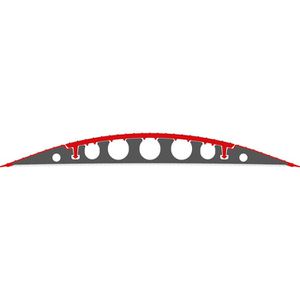 Produktbild für Kabelbrücke Serpa EasyLoader Flexi B15, 5 Kanal