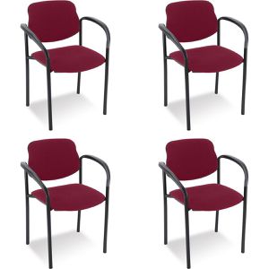 Besucherstuhl Nowy-Styl Styl arm black, stapelbar