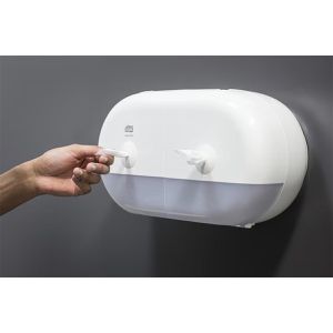 Produktbild für Toilettenpapierspender Tork SmartOne Mini, 682000, T9 System