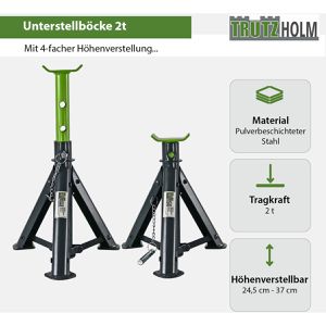 Produktbild für Unterstellbock Trutzholm 72724, Tragkraft 2t