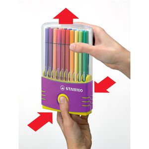 Produktbild für Filzstifte Stabilo Pen 68 ColorParade 6820-04-03