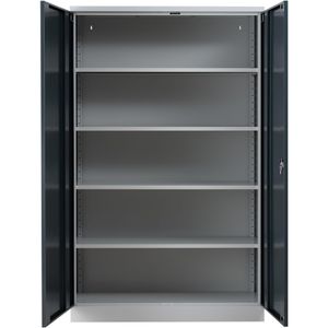 Werkzeugschrank G-Office FLC/NV.192x60, Metall, grau/anthrazit