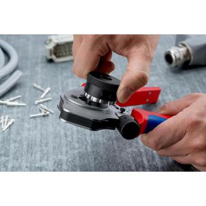 Produktbild für Crimpzange Knipex MicroCrimp, 97 52 65, Vierdorn