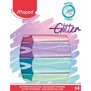 Produktbild für Textmarker Maped Fluo Peps, 4 Stück