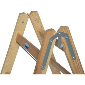 Produktbild für Stehleiter Krause Stabilo, 818331, beidseitig begehbar