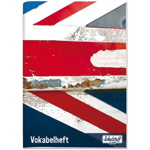 Produktbild für Vokabelheft Schulstuff by Häfft Union Jack, A5