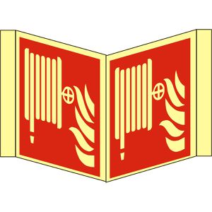 Produktbild für Hinweisschild Abtec ISO 7010 F002 Kunststoff, Nasenschild