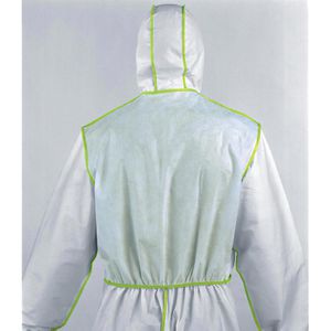 Produktbild für Schutzanzug Uvex comfort Overall, weiß-lime