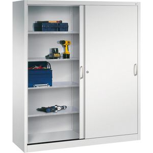 Produktbild für Werkzeugschrank CP-Möbel 2159-00, aus Metall, lichtgrau