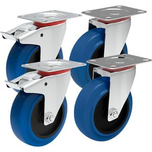 Produktbild für Schwerlastrolle PRIOstahl Set 4-teilig