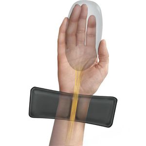 Produktbild für Mauspad Fellowes Stoff Health-V, 91812, schwarz