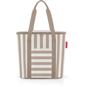 Produktbild für Kühltasche Reisenthel Thermoshopper summerstripes coffee, 15 L