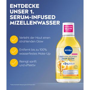 Produktbild für Mizellenwasser Nivea Skin Glow, parfümfrei
