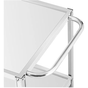 Produktbild für Servierwagen Royal-Catering RCGW 12, silber, aus Edelstahl