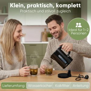 Produktbild für Wasserkocher Clatronic WK 3834, schwarz