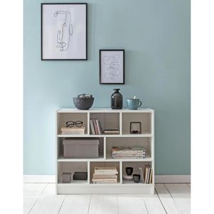 Produktbild für Bücherregal Wohnling WL5.819, weiß