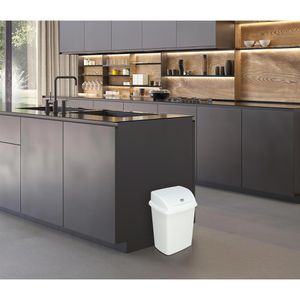 Produktbild für Mülleimer TipTop-Office weiß
