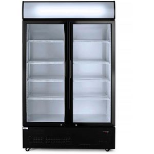 Produktbild für Getränkekühlschrank Arktic 233795, abschließbar, mit Glastür