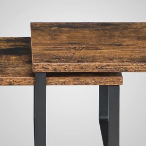 Produktbild für Küchenregal Songmics KCS020X01, braun, 4er Set