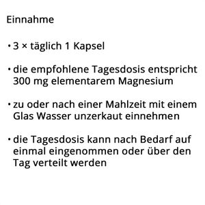 Produktbild für Magnesium natural-elements Bisglycinat, 180 Kapseln