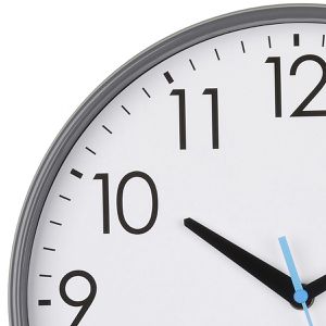 Produktbild für Wanduhr TFA 60.3549, Kunststoff, analog, Funkuhr