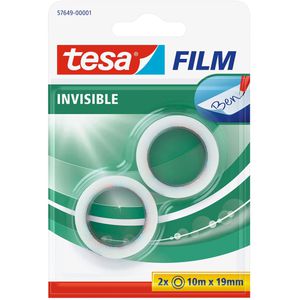 Klebeband Tesa 57649 Tesafilm invisible 19mm x 10m